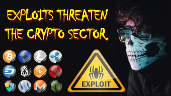 Exploits threaten the crypto sector.