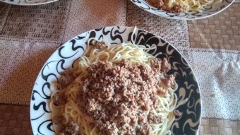 Foodbook #710 Greek quick bolognese