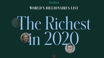 Forbes' Billionaires 2020 List Has 4 Crypto Personas, but CZ Absent from List