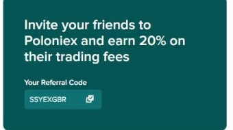 Poloniex Referral Code SSYEXGBR Register and Grab Fee discount on Poloniex + Earn 5000 USDC