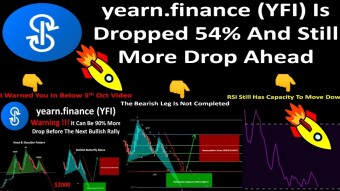 yearn.finance (YFI) Is Dropped 54% And Still More Drop Ahead