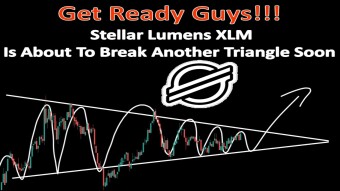 Get Ready Guys!!! Stellar Lumens XLM Is About To Break Another Triangle Soon