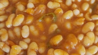 Foodbook #1125 tomato beans
