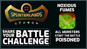 Splinterlands | Noxious Fumes Battle Challenge