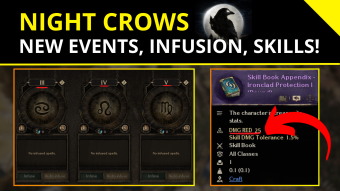 Night Crows 🌒| New Events, Spell Infusion, Epic Skills! [EN/PT]