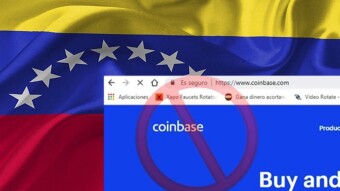 Venezuela blocks Coinbase and MercaDollar