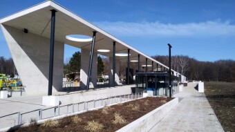 Spring and a walk around the new "Fala" swimming pool - My Actifit Report Card: March 5, 2025