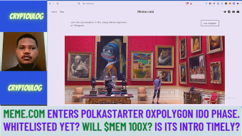 Meme.com Enters Polkastarter 0xPolygon IDO Phase. Whitelisted Yet? $MEM 100X? Is Its Intro Timely?