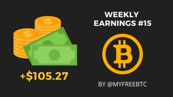 My online earnings - Week 15