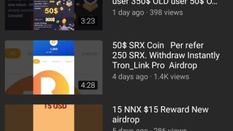 EARN FREE SRX TOKENS (WORTH SAME AS TRX TOKEN) UNLIMITED BY REFERRAL (PROOF ADDED)