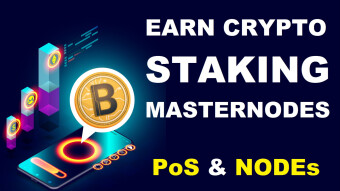 Earn Crypto with Staking, Masternodes, Earn Cryptocurrency, Crypto Banking