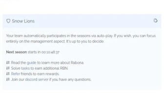 Rabona - Before My First Season