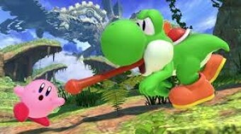 Yoshi Vs. Kirby - Super Smash Bros Ultimate Gameplay