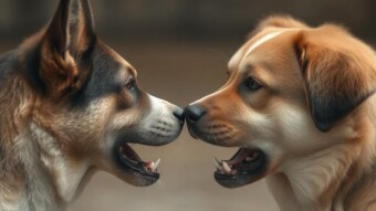 Perro que ladra no muerde