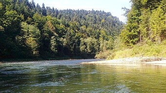 Rafting on the Dunajec River