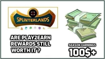 Splinterlands | Are Rewards Still Worth It? (+Season Earnings)