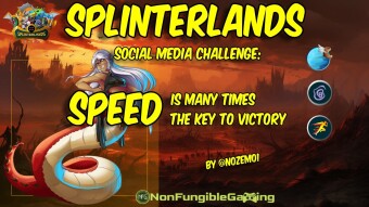 Splinterlands: Speed, the key to victory!