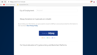 BitPay, Open-Source, and SegWit Source Code for integrated Donations to Entities by Bitpay