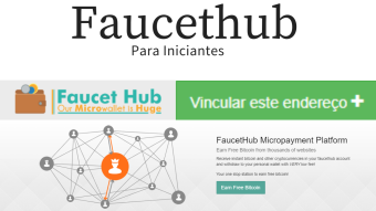 Como vincular Uma Carteira na Faucethub - Para Iniciantes