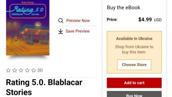My new eBook - Rating 5.0. - Blablacar Stories
