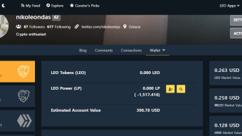 LEO Staking Day #LSD - 1st of December 2020