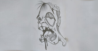 Tuhaf Adam Çizimi / The Strange Man Drawing (TR /EN)
