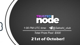 Join the AMA of Satoshi Club x TrustedNode. Rewards: 500 USDT, October 21st.