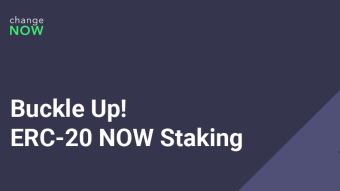 Buckle Up! NOW Token With 25% Annual ROI Is Available for Staking