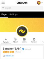 BANANO is now on Cheddur! Let's celebrate with a 10,000 BANANO giveaway!