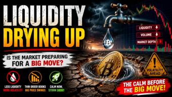 Liquidity Drying Up — Is the Market Preparing for a Big Move?