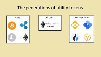 The differences between the three generations of utility tokens