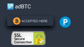 ADBTC - Featured Crypto PTC For August 2021 With Payment Proof