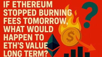 If Ethereum Stopped Burning Fees Tomorrow, What Would Happen to ETH’s Value Long Term?