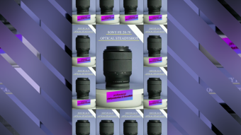 What picture does the Sony 28 70mm lens give