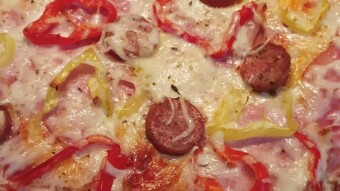 Daily meal #106 homemade pizza