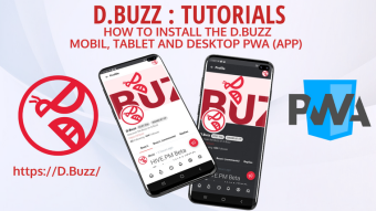 How to Install the D.Buzz Mobil, Tablet and Desktop PWA (App) : Video