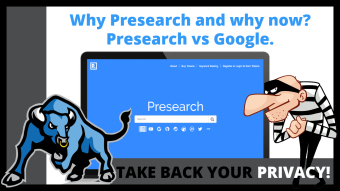 Why Presearch and why now? Presearch vs Google: TAKE BACK YOUR PRIVACY! #SearchWithPresearch