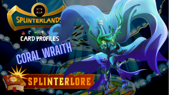 Splinterlands Epic Card Profile - Coral Wraith