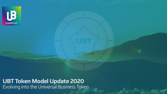 The Unibright Token Model (UBT) — Update 2020
