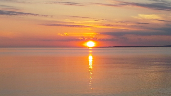 Photography: Sunset on Lake Superior Canada