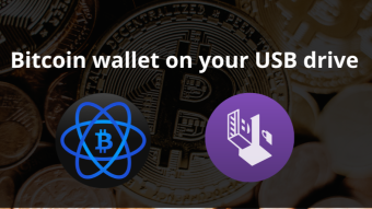 Bitcoin wallet on your USB drive, easy and secure.