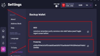 How to find your Seed and Private Key Tron | Get Private Key Of TRX Coin
