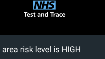 England's new track and trace app