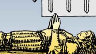 Moon in Leo and Mercury enters Taurus, forcing communications from tenderness to avoid impractical discomforts. The 4 of Swords - 15/05/24