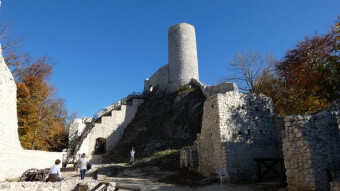 Castles in Poland - Pilcza Castle in the Smolen village