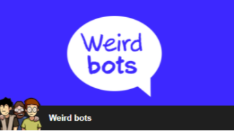 Comics : Weird bots