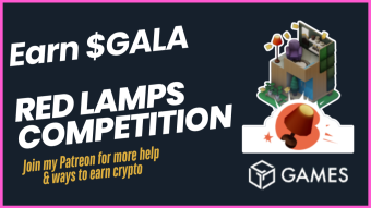 Earn Free BTC & GALA | Town Star | RED LAMPS COMPETITION (25th March 2025)