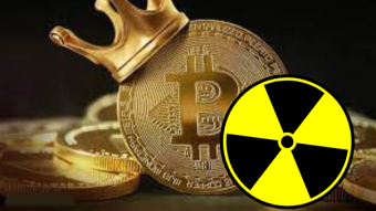 How did you react to the news that bitcoin will now be mined at a nuclear power plant?