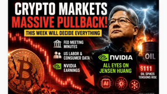Bitcoin Is Shaking, AI Tokens Are on Edge, and Nvidia Could Decide Everything This Week