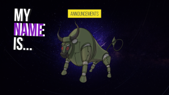 What would be a cool name for our Bull? 